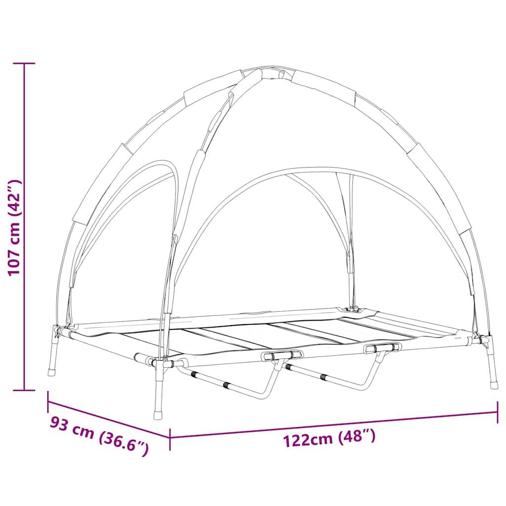 Panier acier bleu  122 x 93 x 106,5 cm  - Prolenta premium p337.9 - Image 10
