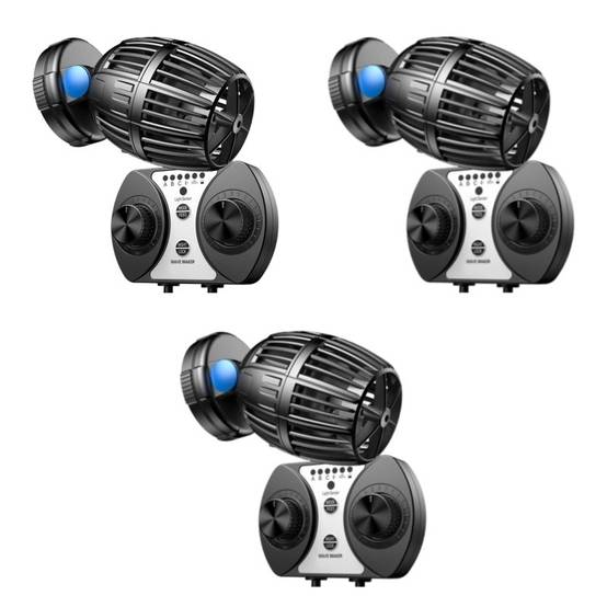 3 Pompes De Brassage, 1200 À 15000 l/h + Contrôleur Pour Aquariums marins
