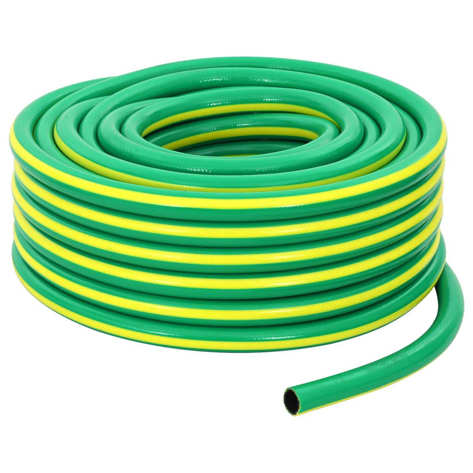 Vidaxl - Tuyau de jardin 5 couches Vert et jaune 3 / 4'' 10 m PVC vidaXL 42035822 - Image 1