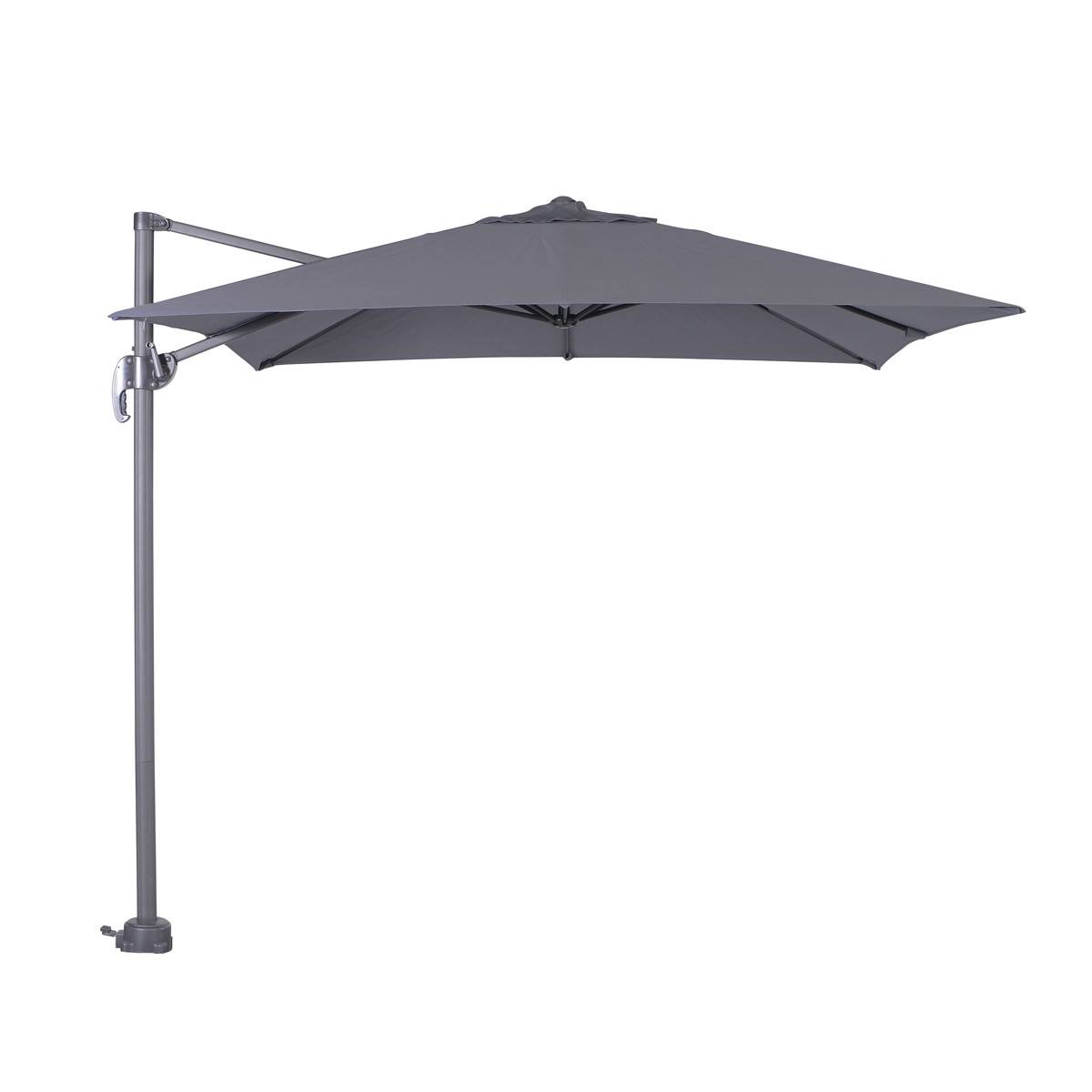 Garden Impressions - Parasol Hawaii S - 250 x 250 - noir charbon - gris foncé - Garden Impressions - Imagen 1