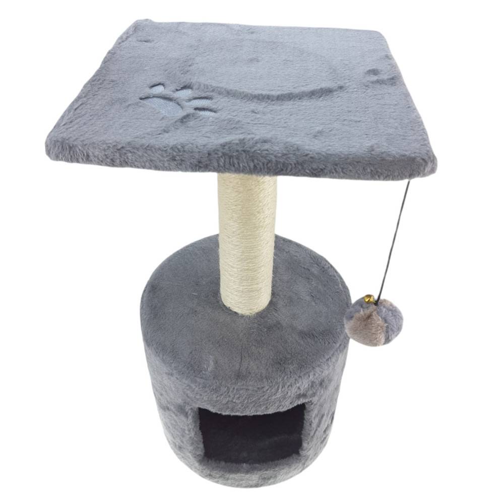 Arbre à chat Bongo gris, ø30 cm x H 59 cm, pour chat - Imagen 5