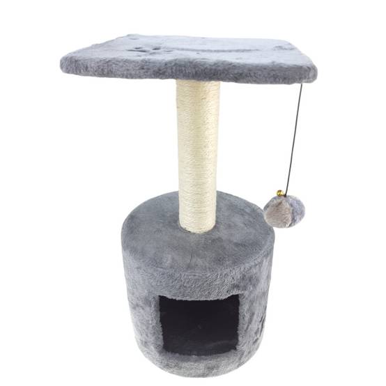 Arbre à chat Bongo gris, ø30 cm x H 59 cm, pour chat - Image 3