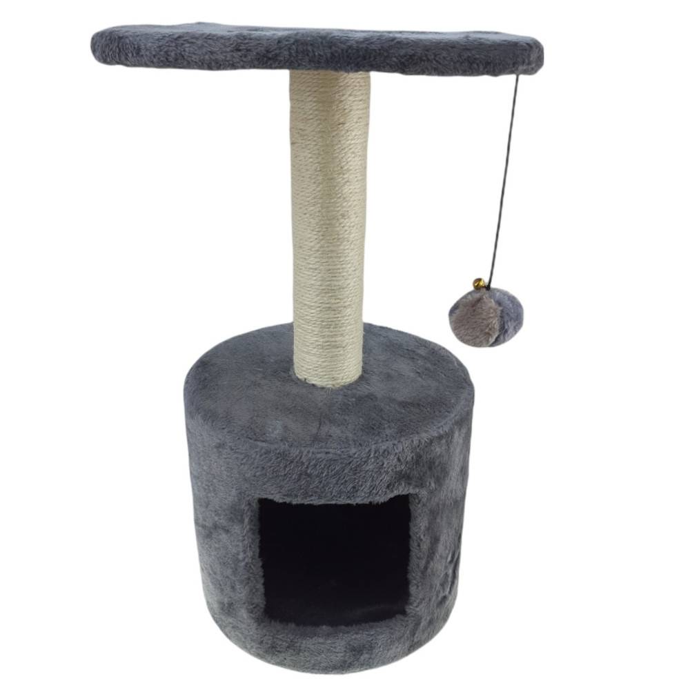 Arbre à chat Bongo gris, ø30 cm x H 59 cm, pour chat - Imagen 1