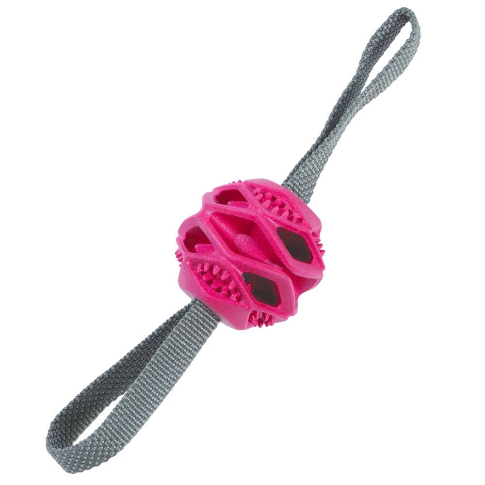 Zolux - Jouet Balle TPR cache friandises terracotta ø 7.8 x 31.5 cm pour chien - Image 1