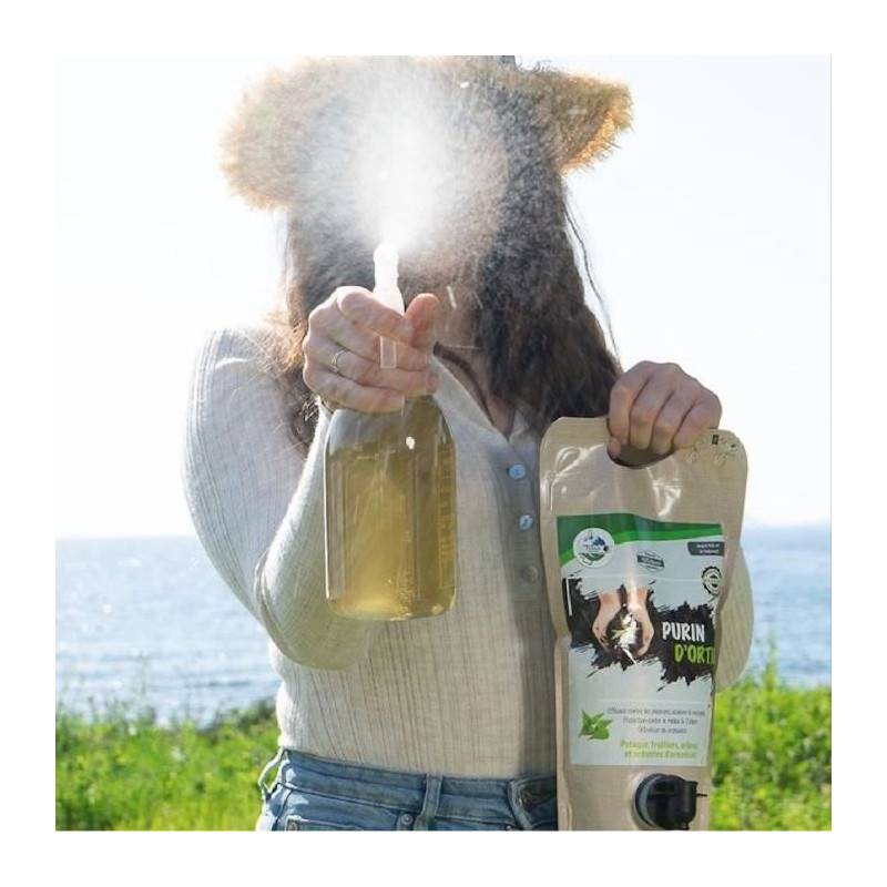 Terra Nostra Purin D'ortie - Pouch 2l Concentré - Préparation 100% Naturelle - Utilisable En Agriculture Biologique - Imagen 5