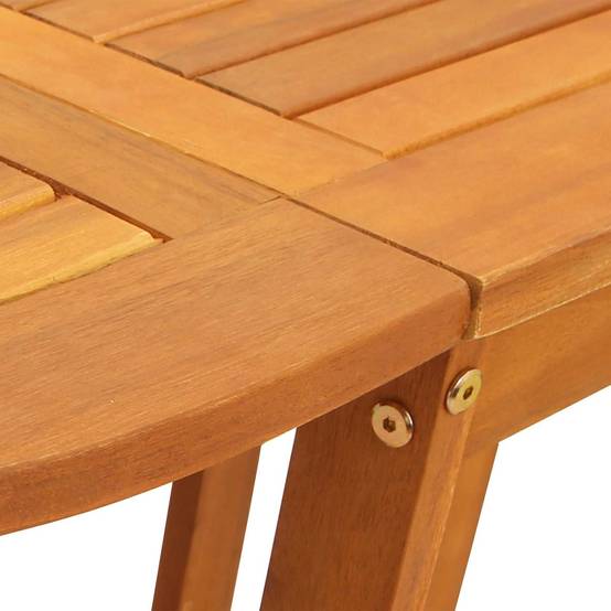 PANGIVO - Table de jardin pliable bois d'acacia massif marron 110 x 60 x 72 cm - PANGIVO - Image 6