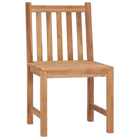 PANGIVO - Chaise de jardin bois teck rouge 50 x 53 x 90 cm - PANGIVO - Image 4
