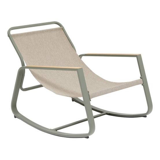 Hesperide - Fauteuil à bascule Felinio vert laurier Hespéride - Image 2