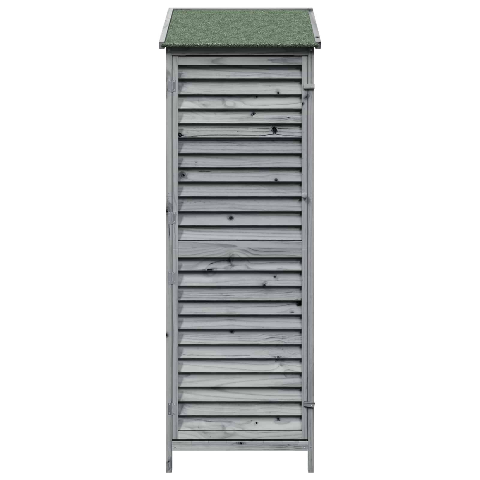 PANGIVO - Abri de jardin bois de sapin gris 59 x 56 x 176 cm - PANGIVO - Image 5