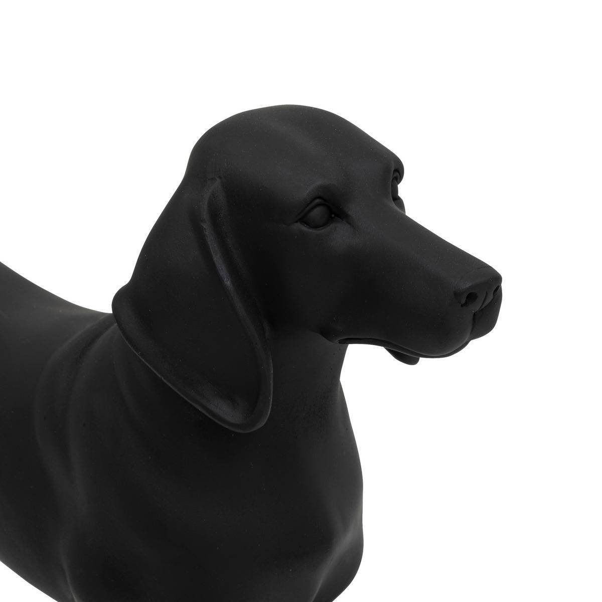 Atmosphera - Chien basset Be vintage l.40cm résine - Atmosphera Créateur d'intérieur - Image 2