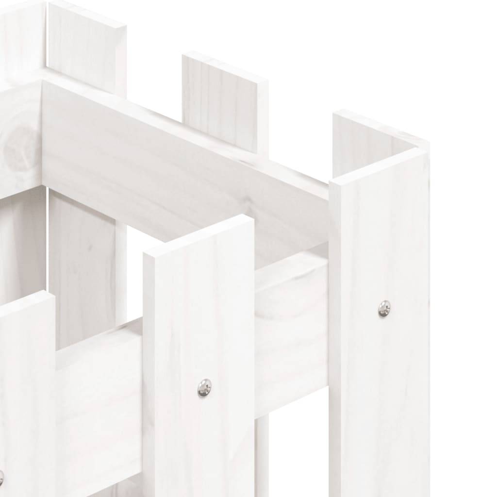 Prolenta Premium - Jardinière bois blanc  30 x 30 x 30 cm  - Prolenta premium p315.9 - Image 7