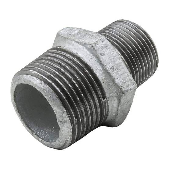 Réduction galvanisé M-M 1"1/2 x 1"1/4 (40/49 x 33/42)