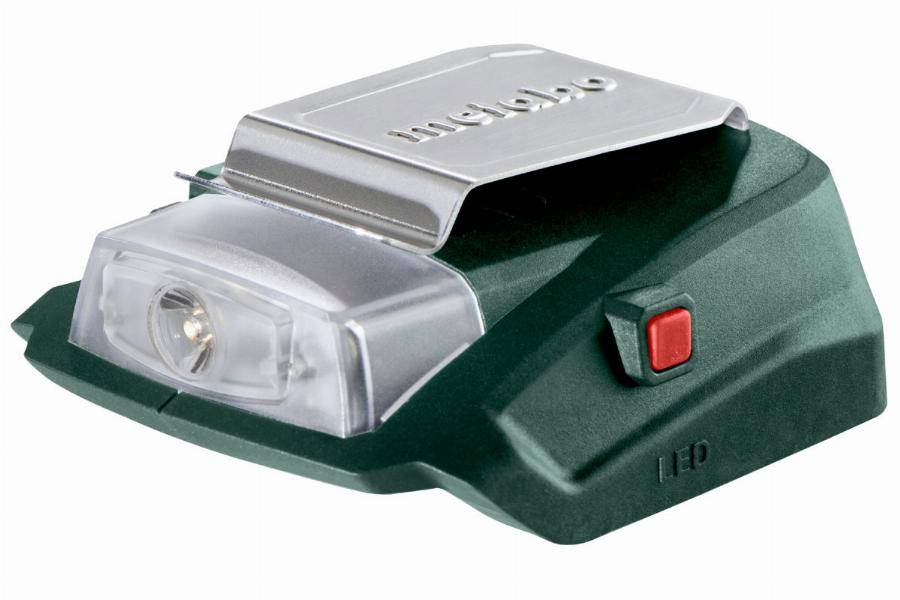 Metabo - Adaptateur 14,4 V - PA 14,4-18 LED-USB Pick+Mix (sans batterie ni chargeur) - 600288000