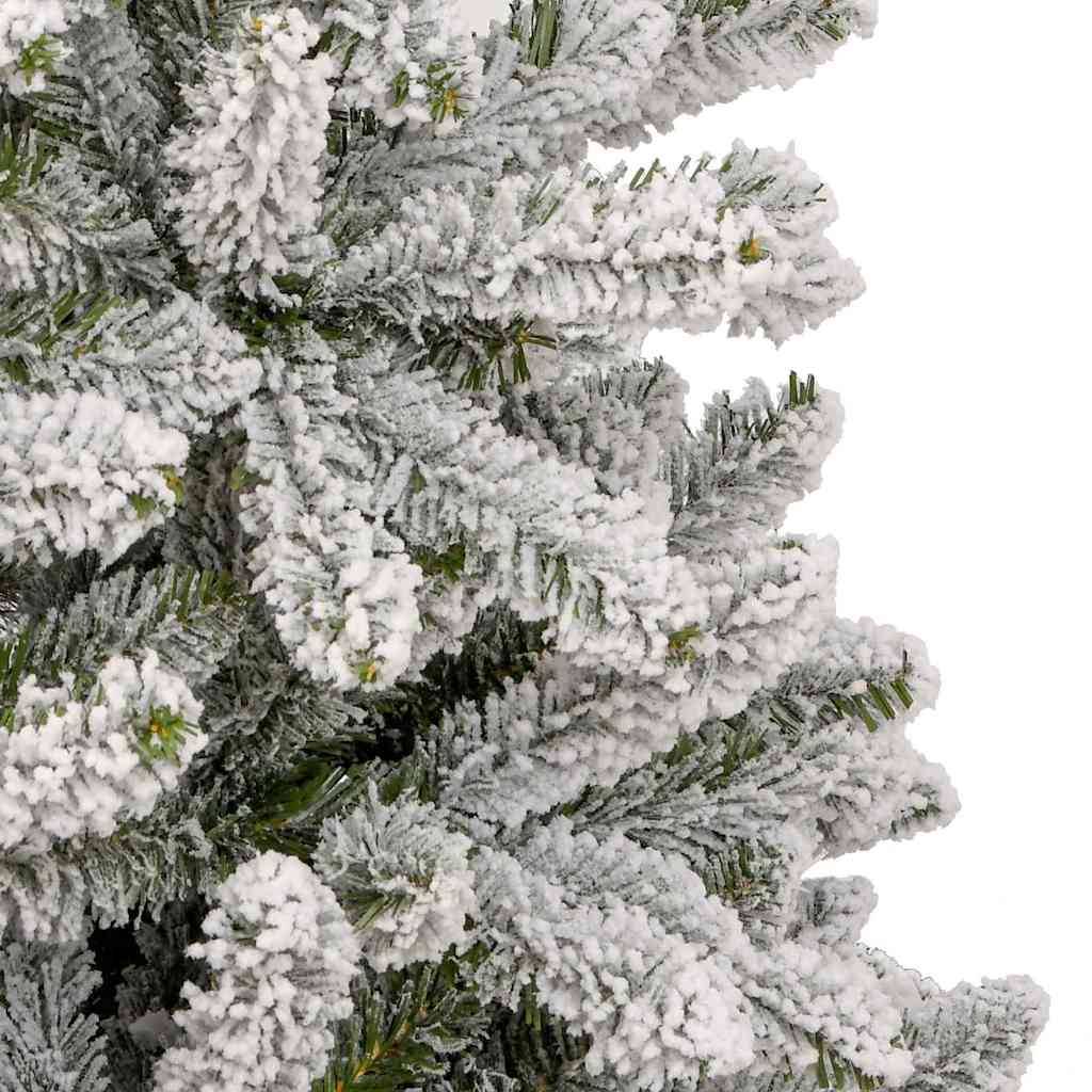 Créez une Ambiance Hivernale : Sapin de Noël Enneigé 270 cm avec LED et 120 Boules – ComfortXL Outdoor Living - Image 9