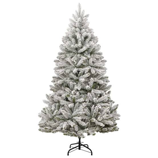 Créez une Ambiance Hivernale : Sapin de Noël Enneigé 270 cm avec LED et 120 Boules – ComfortXL Outdoor Living - Image 5