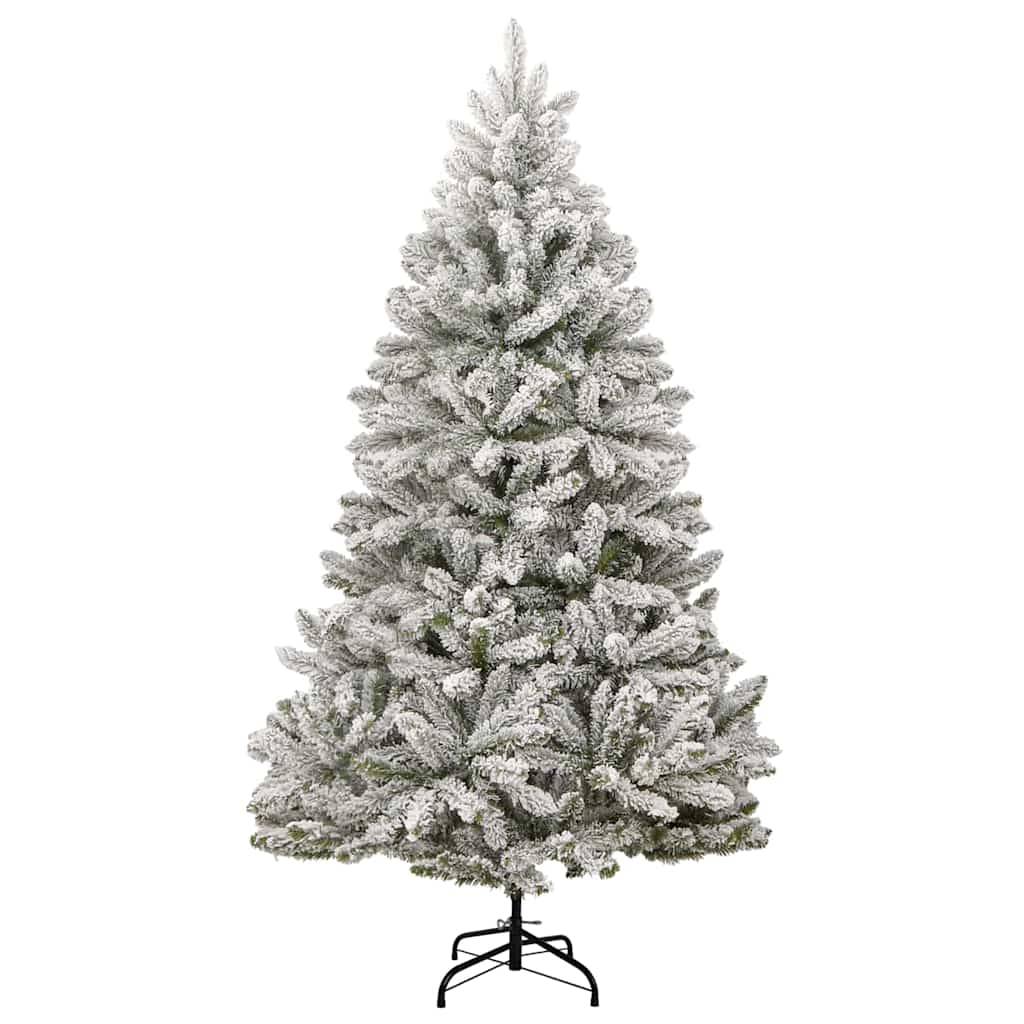 Créez une Ambiance Hivernale : Sapin de Noël Enneigé 270 cm avec LED et 120 Boules – ComfortXL Outdoor Living - Image 5