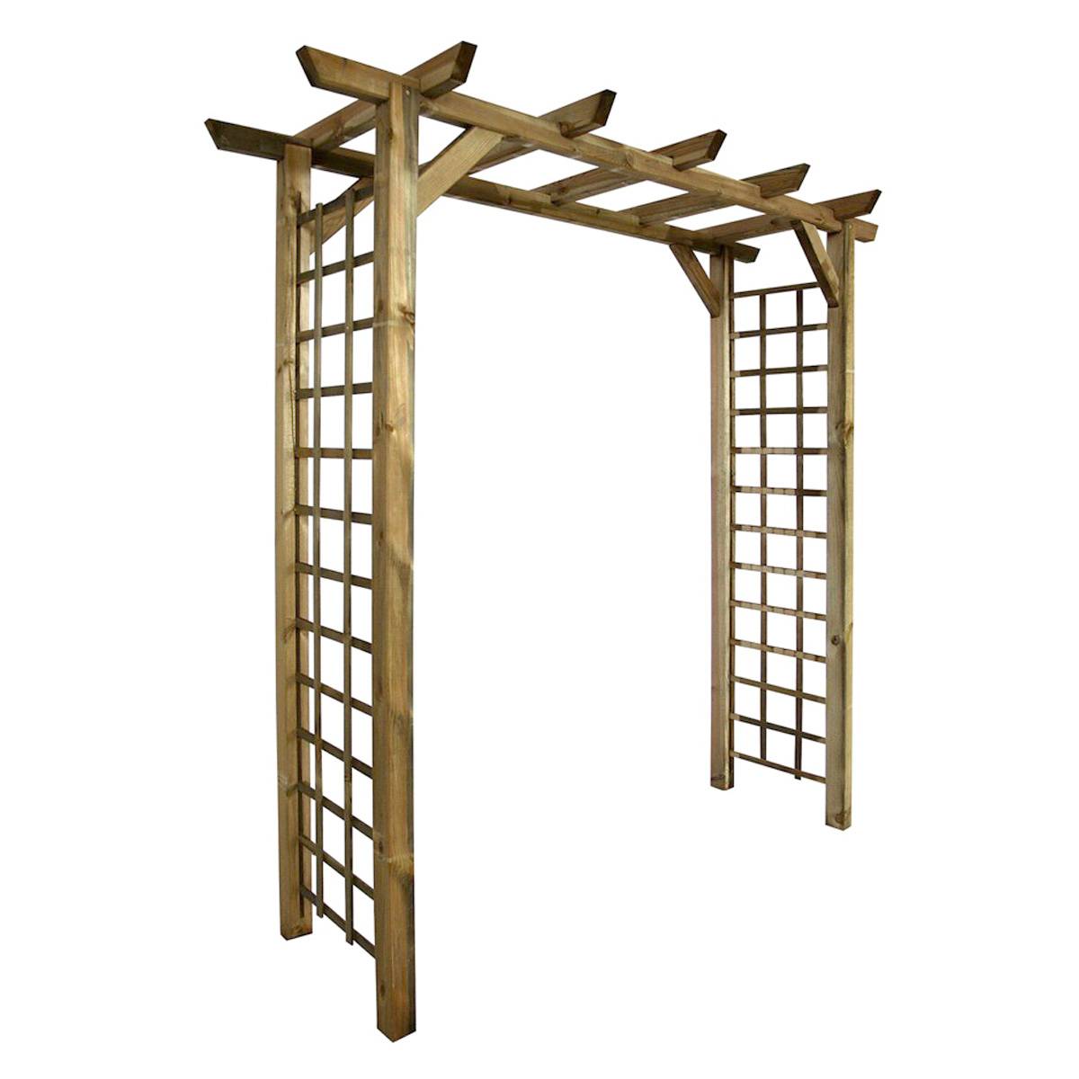 Arche jasmin droite + 4 supports poteaux à enfoncer - Cémonjardin - Imagen 4
