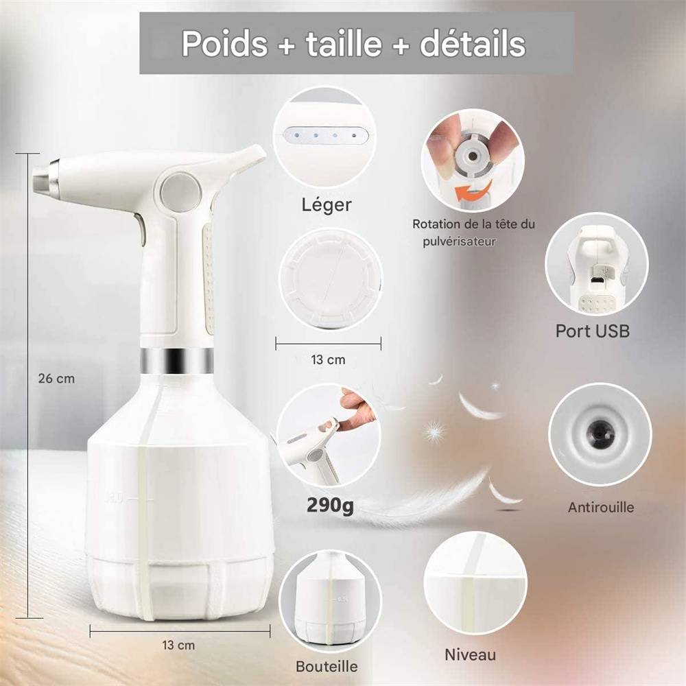 DtopbuyAge - Pulvérisateur d'eau électrique DtopbuyAge - Image 4