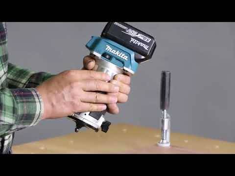 Affleureuse 18 V LXT - MAKITA - avec 2 batteries 18V 5.0Ah - chargeur - accessoires - MakPak - DRT50RTJX3 - Image 9