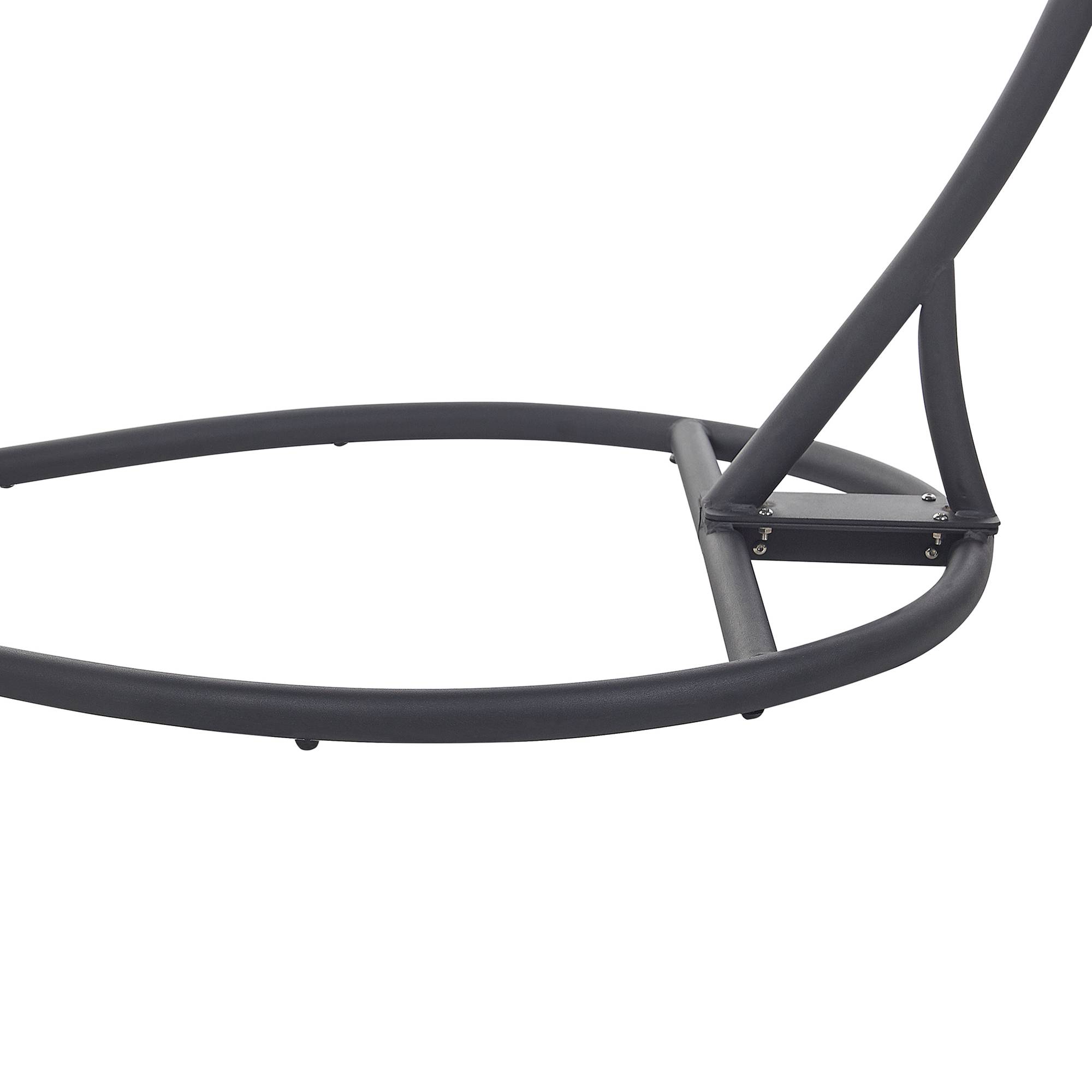 Beliani - Chaise porte-à-faux Tissu Gris foncé SESIA - Beliani - Imagen 8