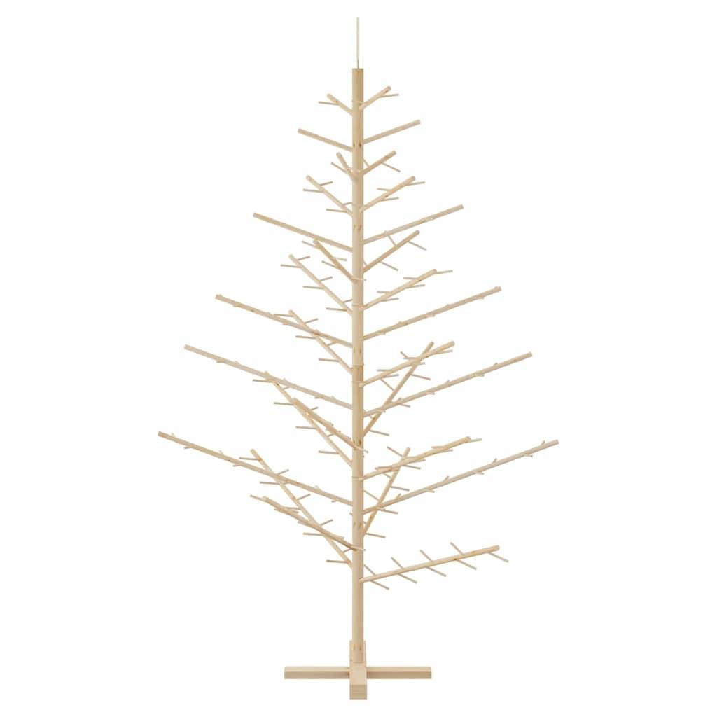 Vidaxl - Arbre de Noël en bois Naturel 180 cm Bois massif en pin vidaXL 42018057 - Image 7