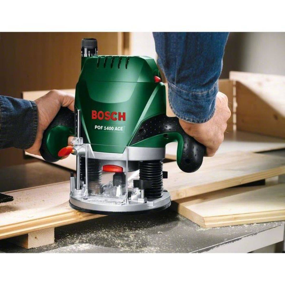 Bosch - Défonceuse Bosch POF 1400 ACE 1400 W, précision 1/10 mm, vitesse 11 000 à 28 000 tr/min - Bosch - Image 4