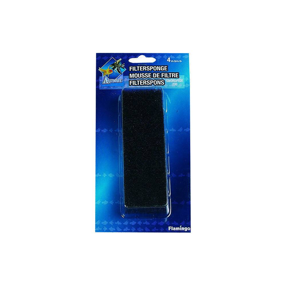 Mousse de filtre pour pompe Swordfish 200 ( lot de 4), aquarium - Image 2
