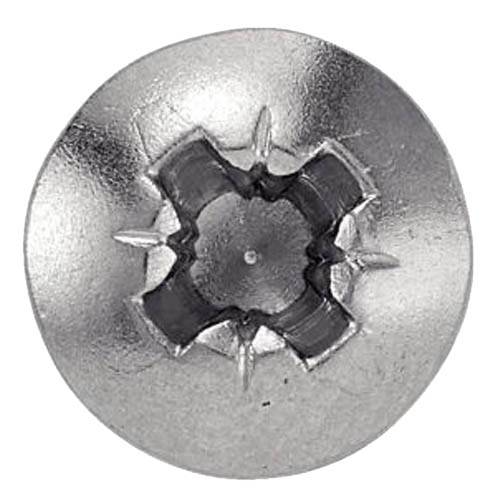 Acton - Boite de 200 vis à métaux ACTON Tête cylindrique - Pozidriv - Ø4 x 20 mm - 622164X20 - Imagen 2