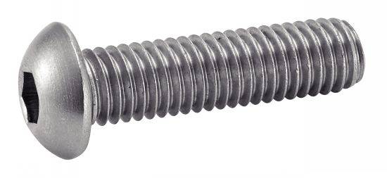 Acton - Boîte 50 Vis métaux Inox A4 Tête bombée 6 pans creux ACTON - 10 x 80mm - 6420210X80