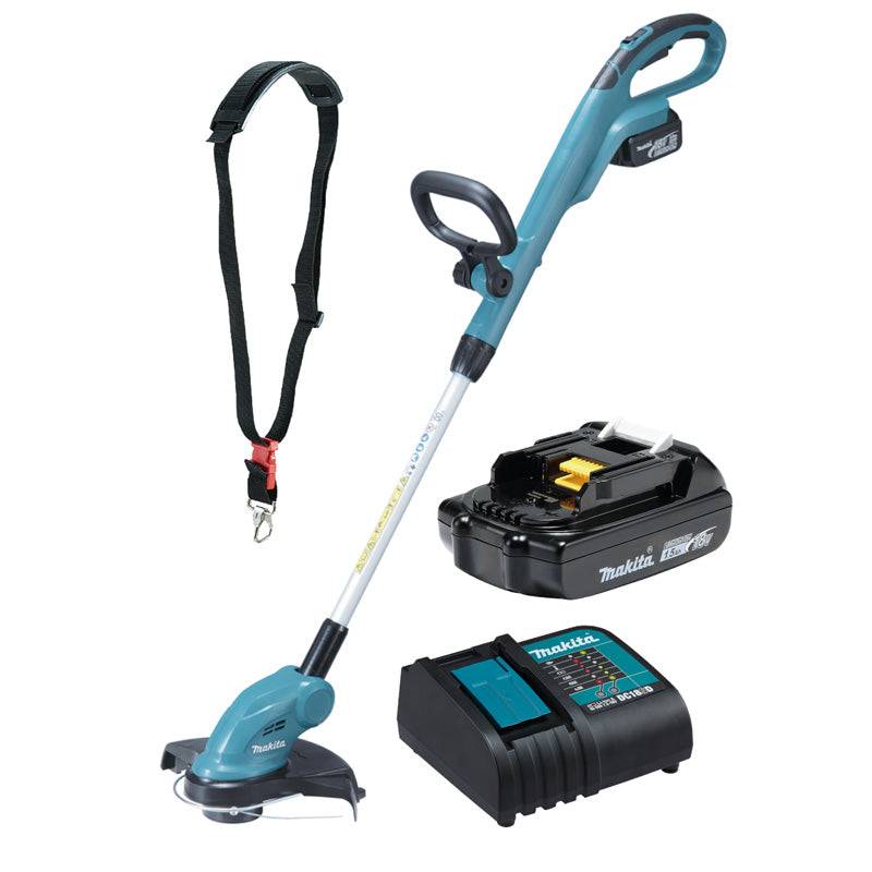 Coupe-bordures sans fil MAKITA DUR181 + Batterie 18V BL1815N + Chargeur DC18SD Makita