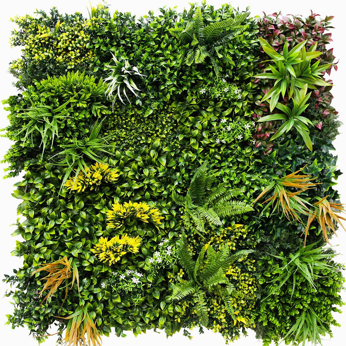 Plaque de 1m x 1m Mur Vegetale Artificiel Jungle MGS - Image 1