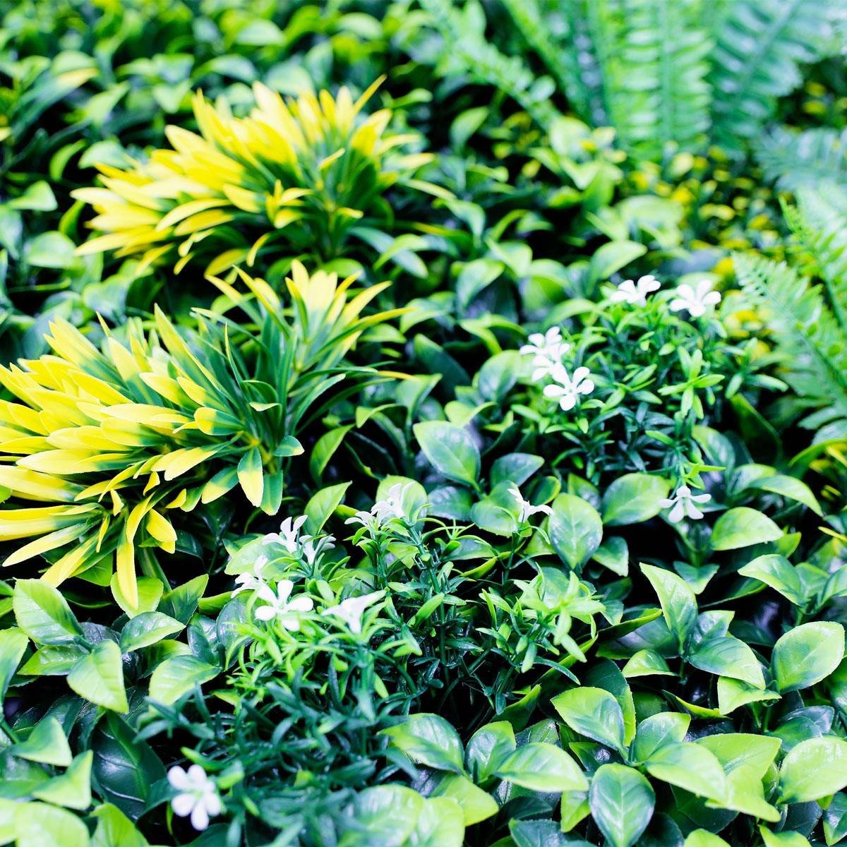 Plaque de 1m x 1m Mur Vegetale Artificiel Jungle MGS - Image 3