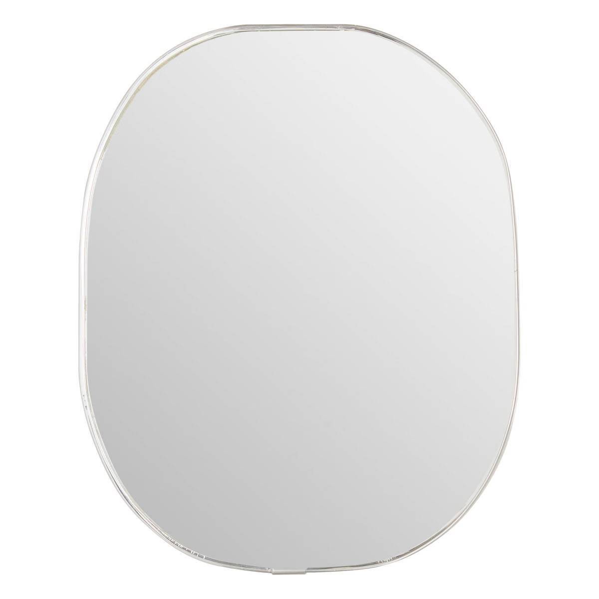 Lot de 4 Miroirs Muraux "Roman" 40cm Argent - Image 3