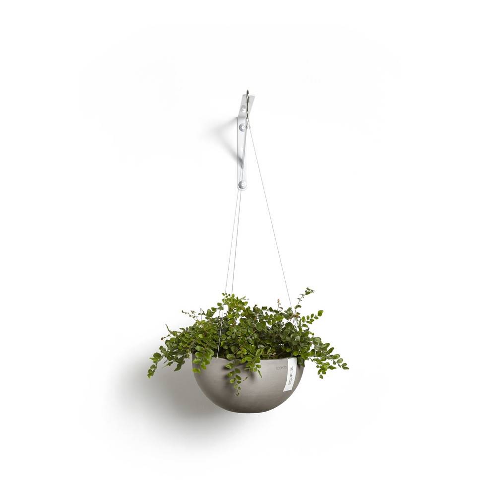 Ecopots - Pot supsendu Brussels 27 Taupe - Ø 26,5 x H. 13 cm - 4,2 L ECOPOTS - Imagen 1