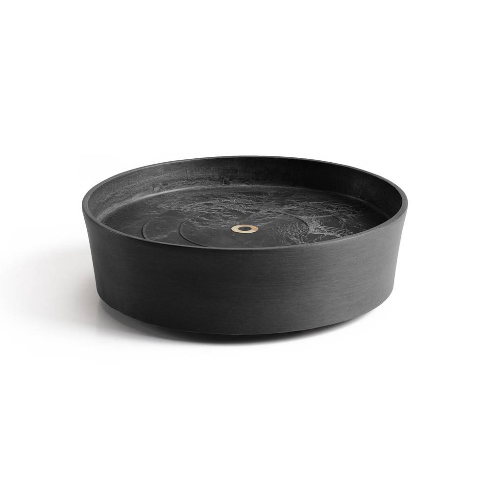 Ecopots - Support à roulettes Wheels 30 Gris Foncé - Ø 28,7 x H. 8,3 cm ECOPOTS - Imagen 4