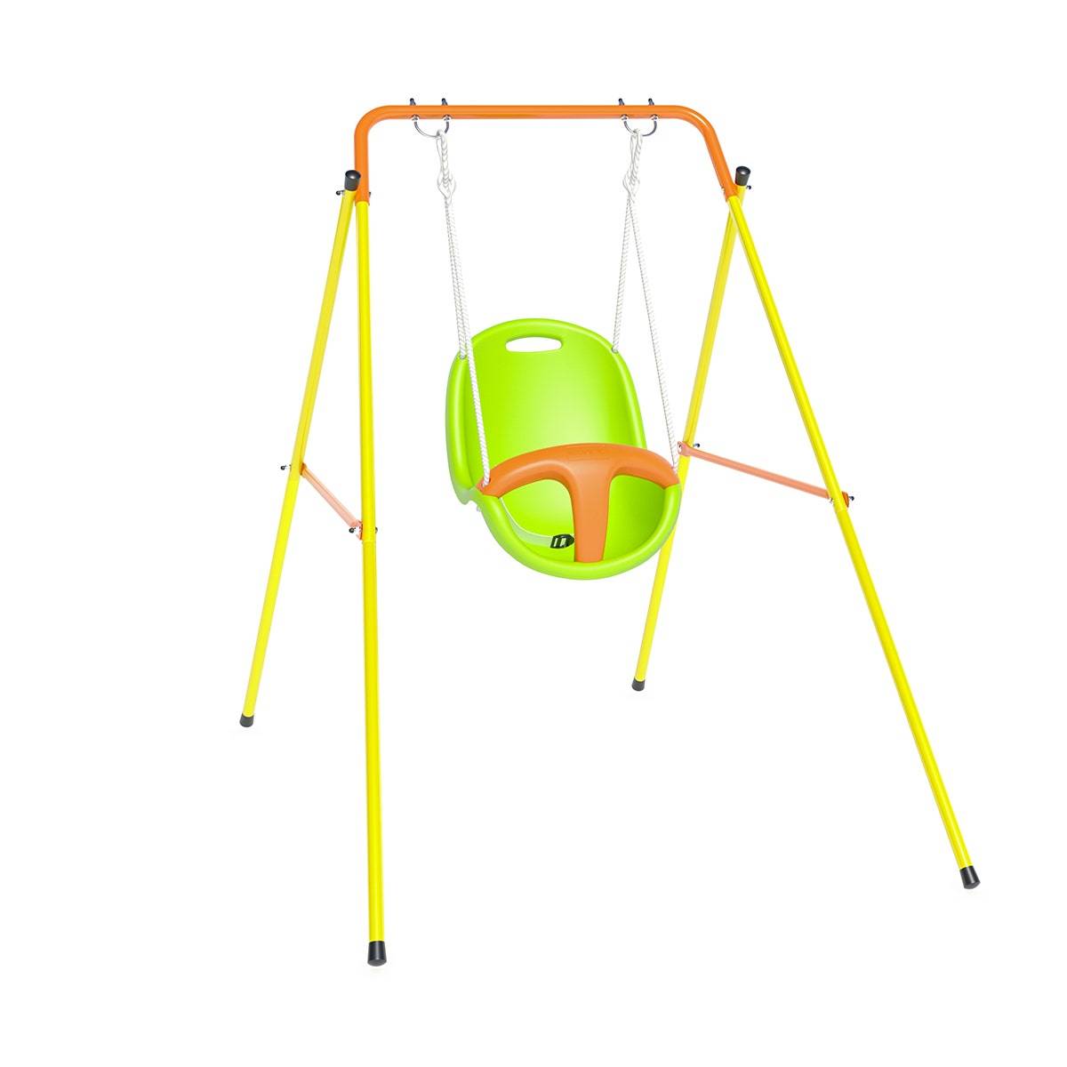 Trigano Jardin - Balançoire bébé métal 1,2 m EMMA 1 enfant - Image 1
