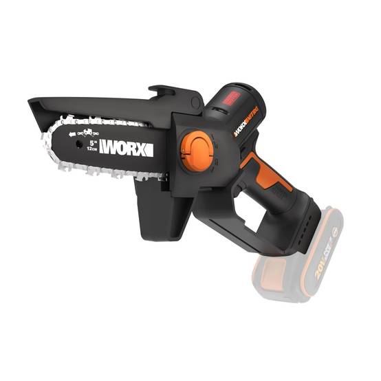 Tronconneuse elagueuse sur batterie WORX 20 V, guide de 12 cm sans batterie - Image 1