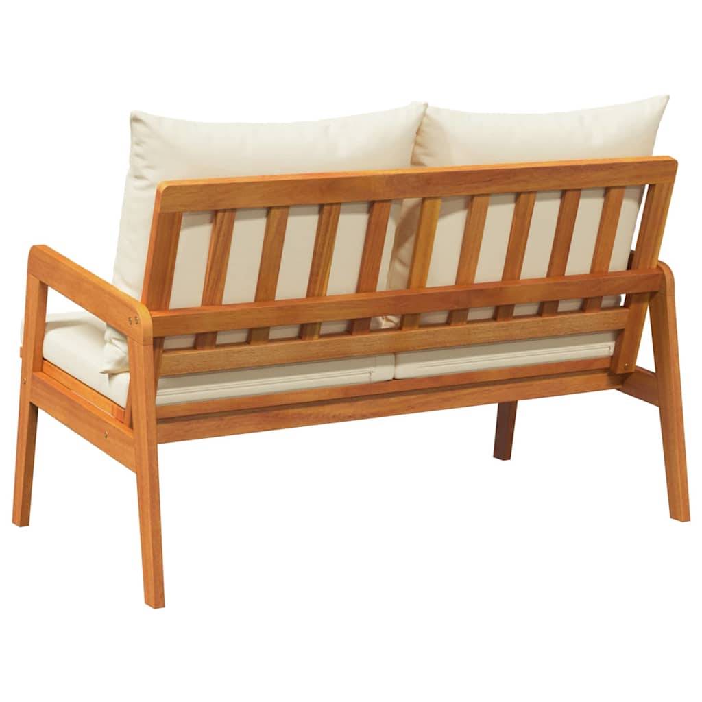 Banc de jardin | Banquette De Jardin | Banc Extérieur Huile Naturelle Bois d'Acacia Massif Maison Chic - Image 4