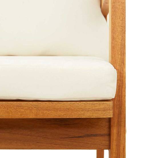 Banc de jardin | Banquette De Jardin | Banc Extérieur Huile Naturelle Bois d'Acacia Massif Maison Chic - Image 8
