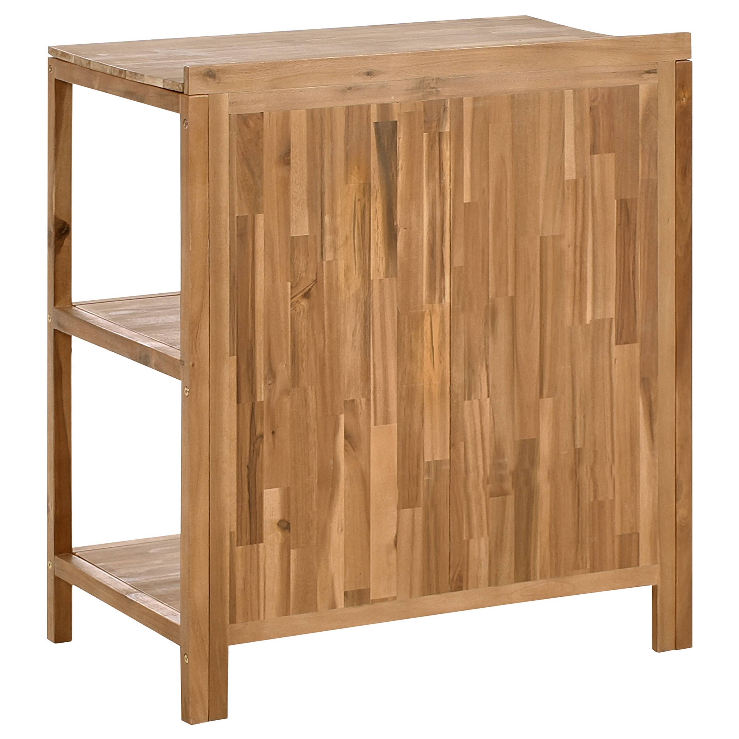 Beliani - Cuisine de jardin Acacia Marron VENOSA - 80x50x90- Beliani - Image 6