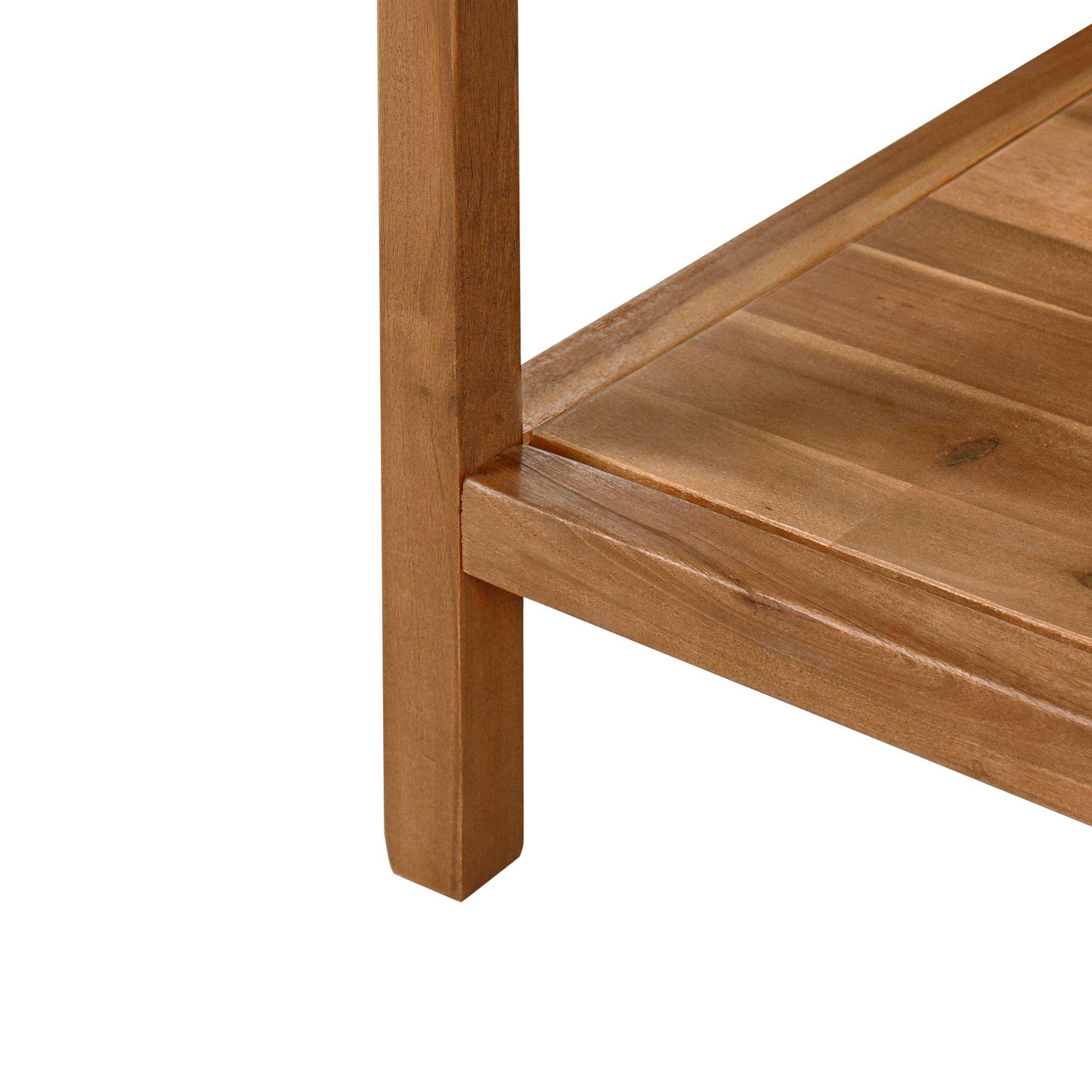 Beliani - Cuisine de jardin Acacia Marron VENOSA - 80x50x90- Beliani - Image 8