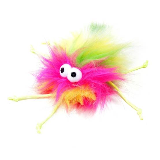Love Story - Jouet Peluche pour Chat "Monstre" 11cm Multicolore - Image 1