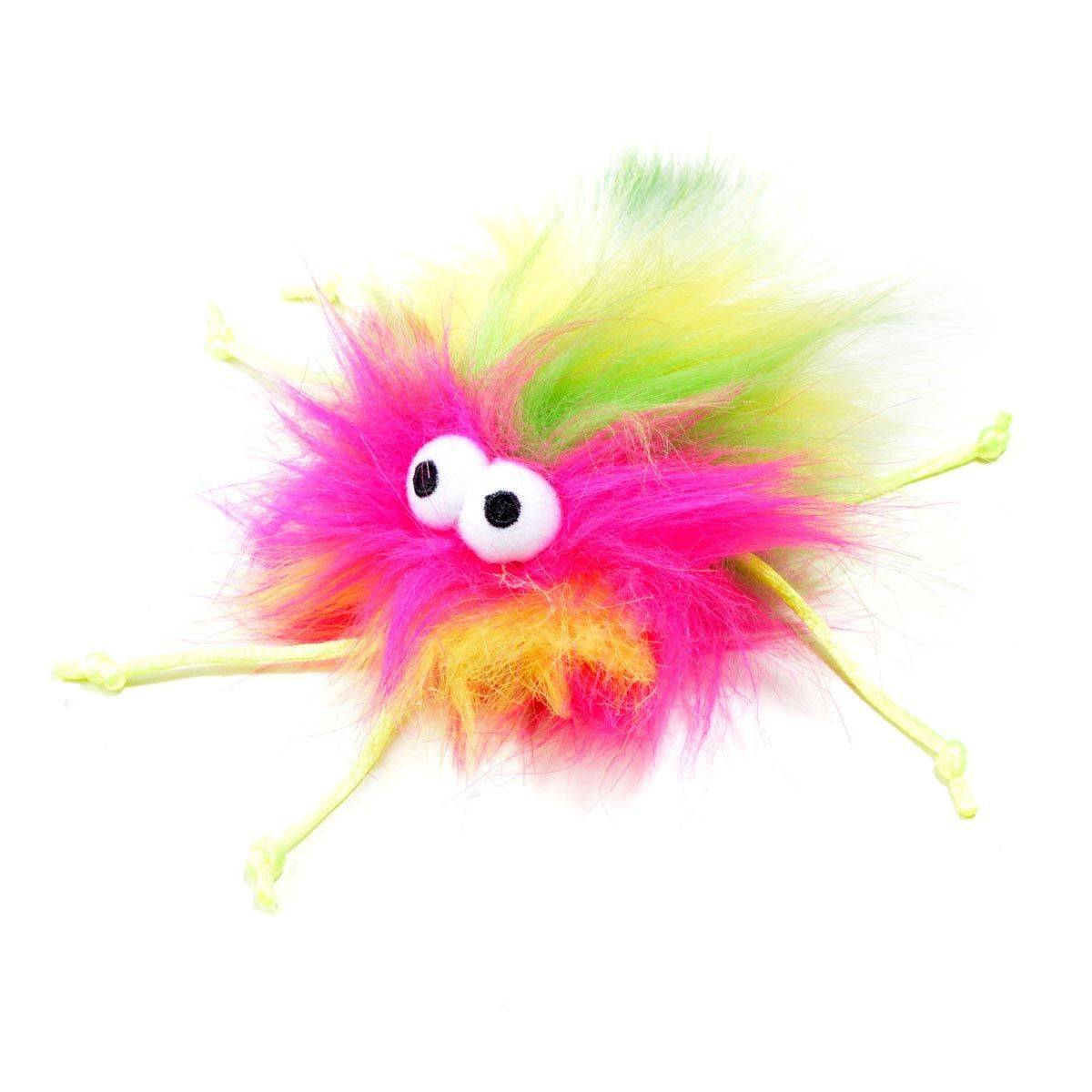 Love Story - Jouet Peluche pour Chat "Monstre" 11cm Multicolore - Image 1