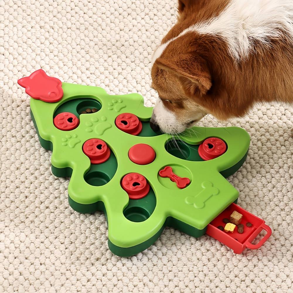 IntiMeg - Jouet anti - glouton pour chien en forme de sapin de Noël IntiMeg - Image 4