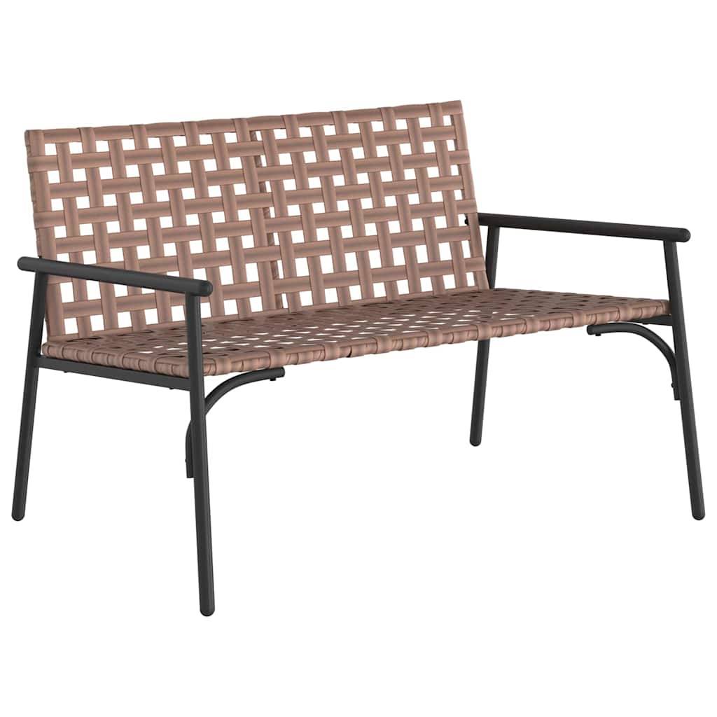Maison Chic - Chaise De Jardin - Fauteuil De Jardin Noir 113 x 79 x 75cm polyrotin