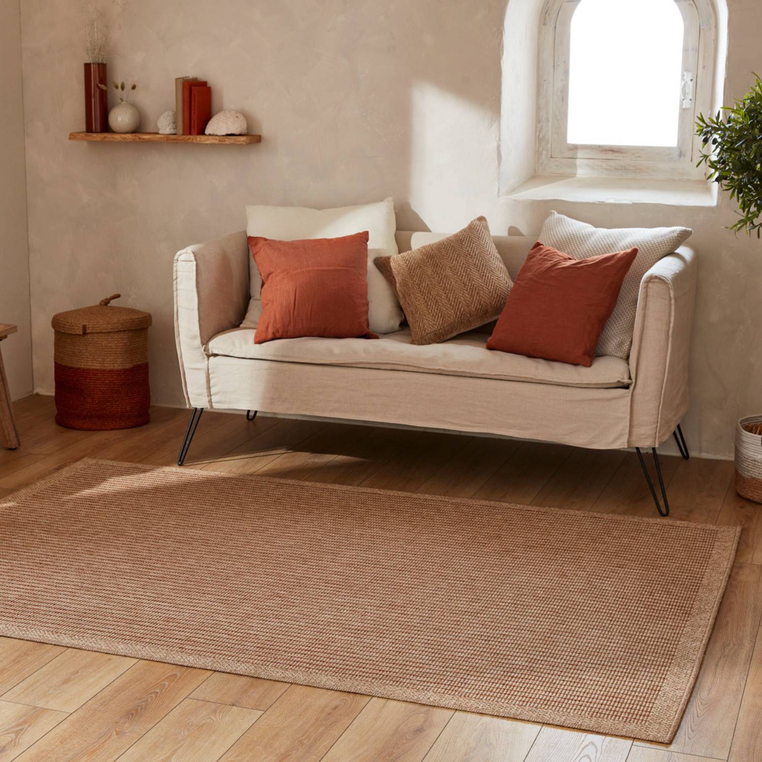 Autre - Tapis intérieur et extérieur naturel 120x170cm - Imagen 3