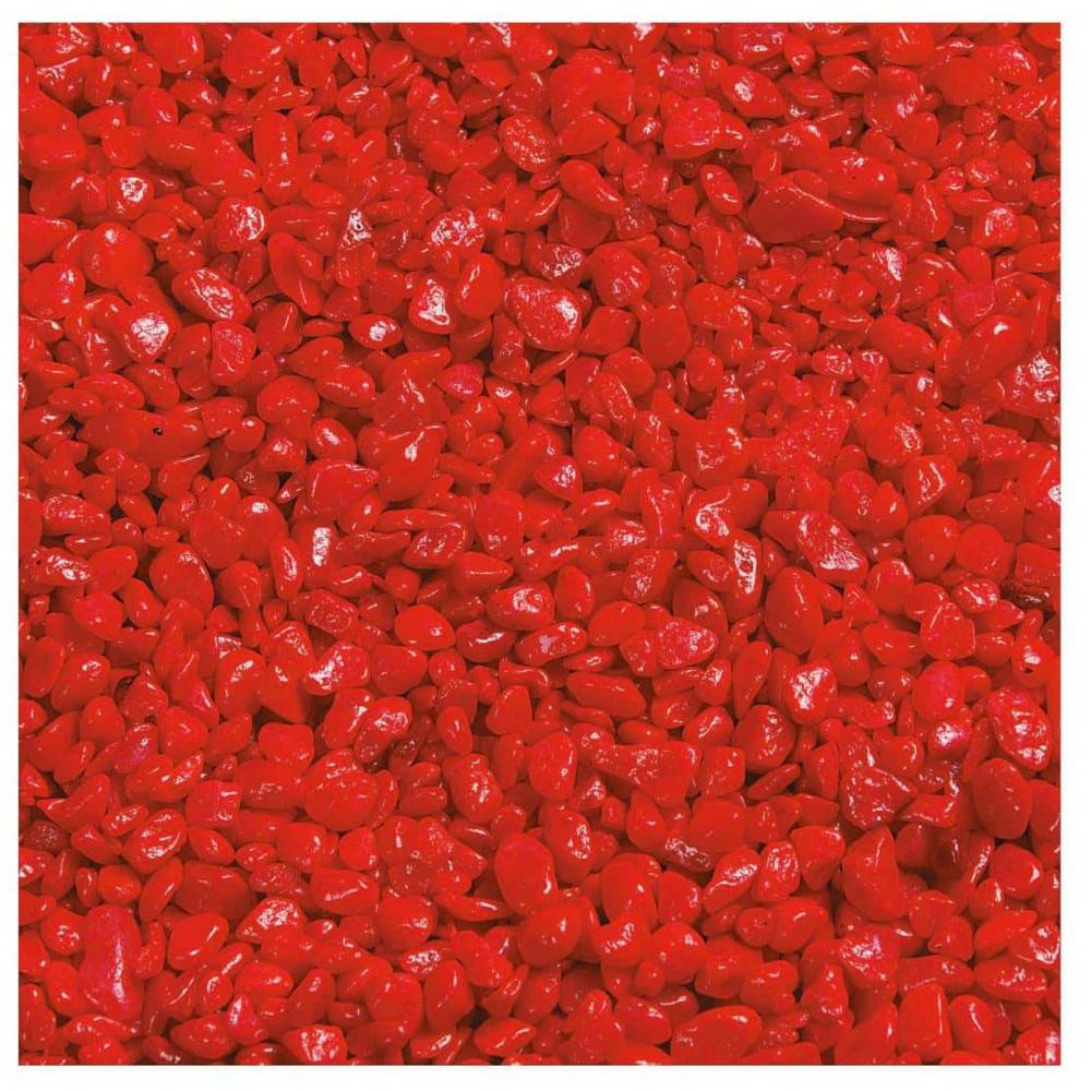 animallparadise - Gravier neon rouge 1 kg pour aquarium. - Imagen 2