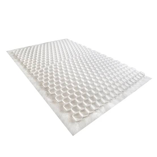 Stabilisateur de gravier 0,96 m² - Double Blanc - 120 X 80 X 2 cm Blanc - EASYSTAB - Image 1