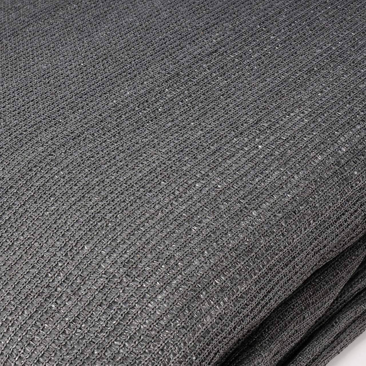 Helloshop26 - Voile d'ombrage pour jardin extérieur patio yard party bloc UV, 2x3m gris - Imagen 3