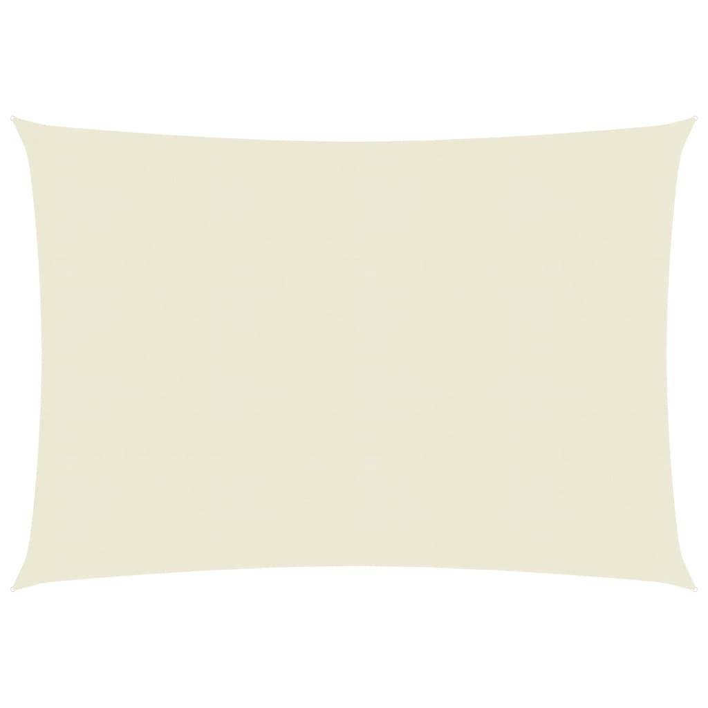 Helloshop26 - Voile toile d'ombrage parasol 160 g/m² 3 x 4 m PEHD crème - Imagen 1